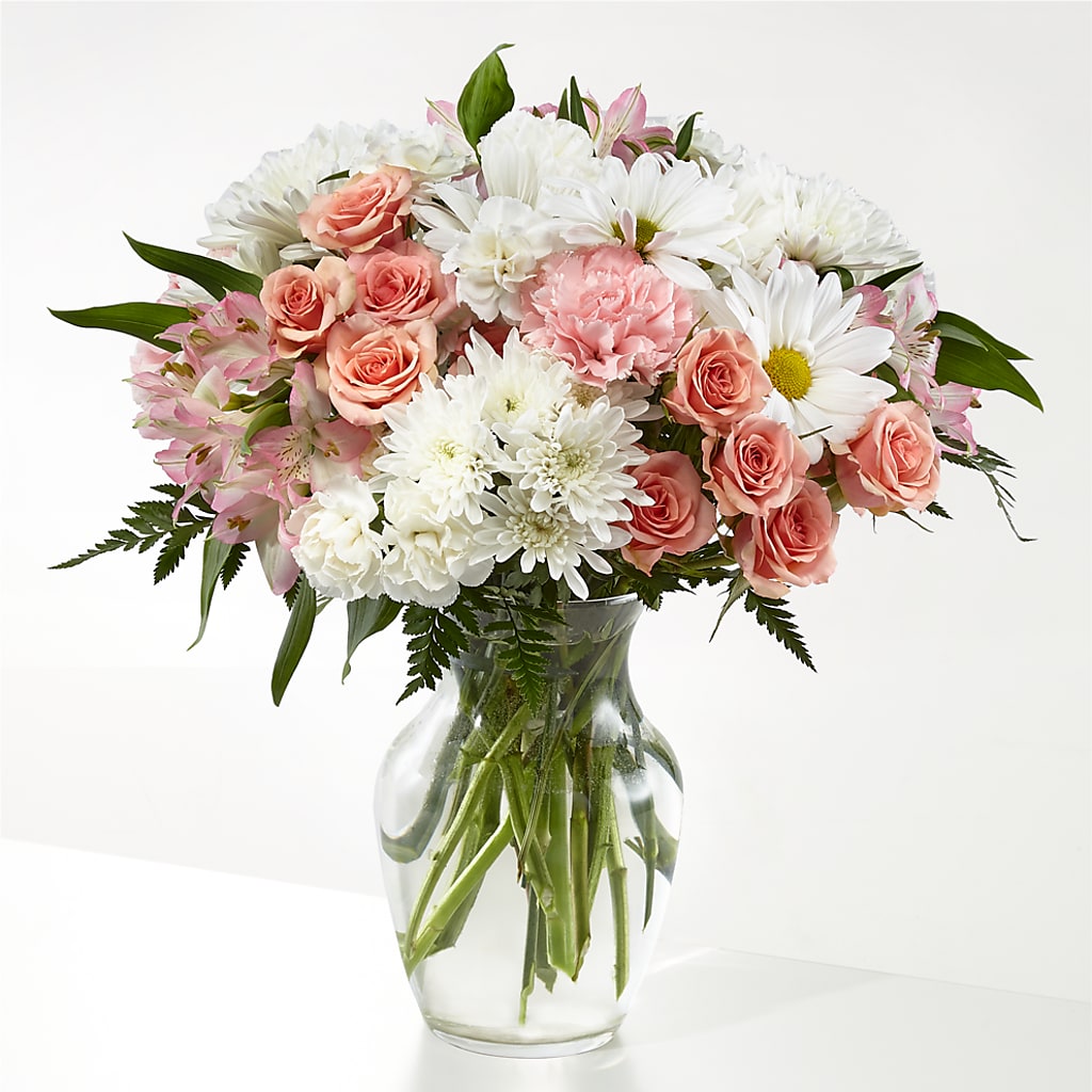 Blush Crush Bouquet – LEE'S FLORIST & GREENHOUSE, Center Line MI