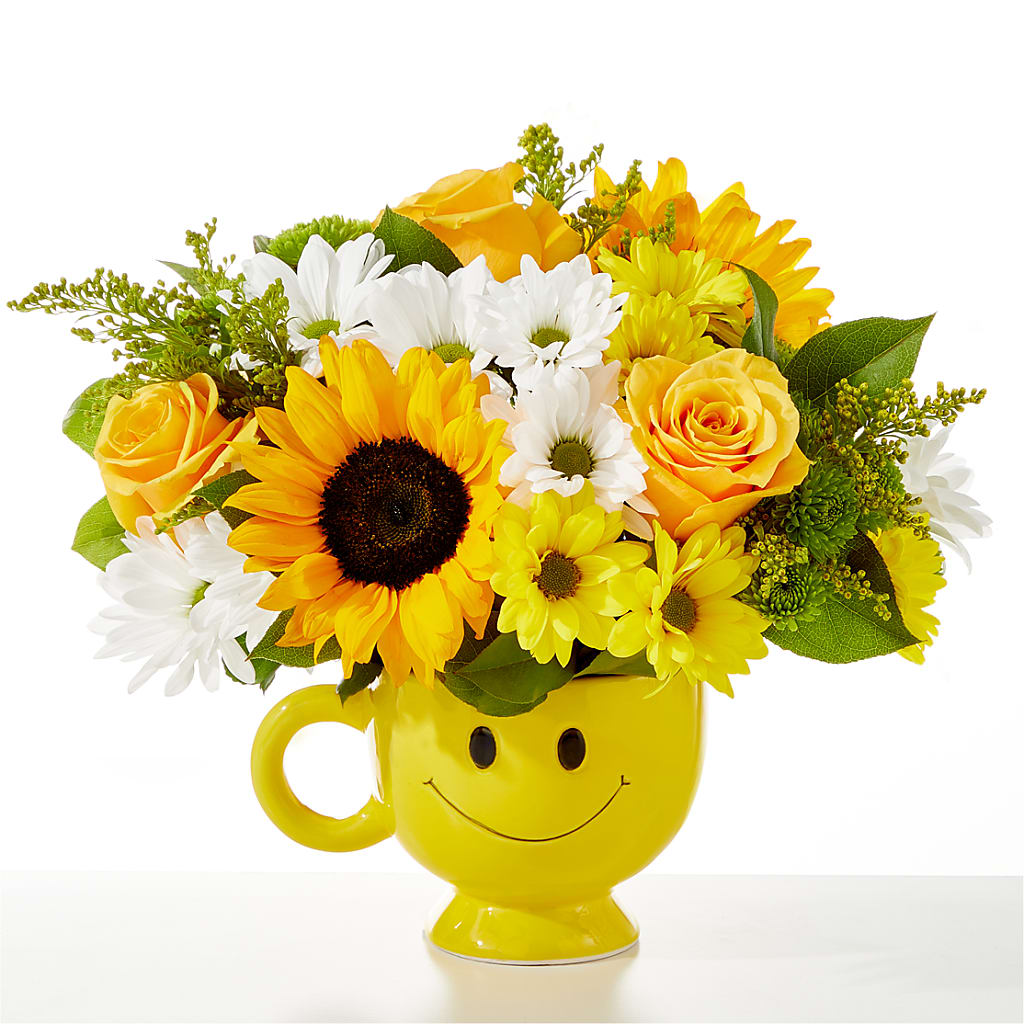 Be Happy Bouquet – LEE'S FLORIST & GREENHOUSE, Center Line MI