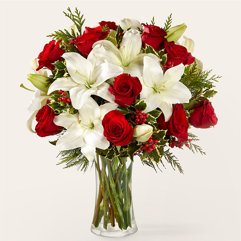 Sparkling Snowflakes Bouquet – LEE'S FLORIST & GREENHOUSE, Center Line MI
