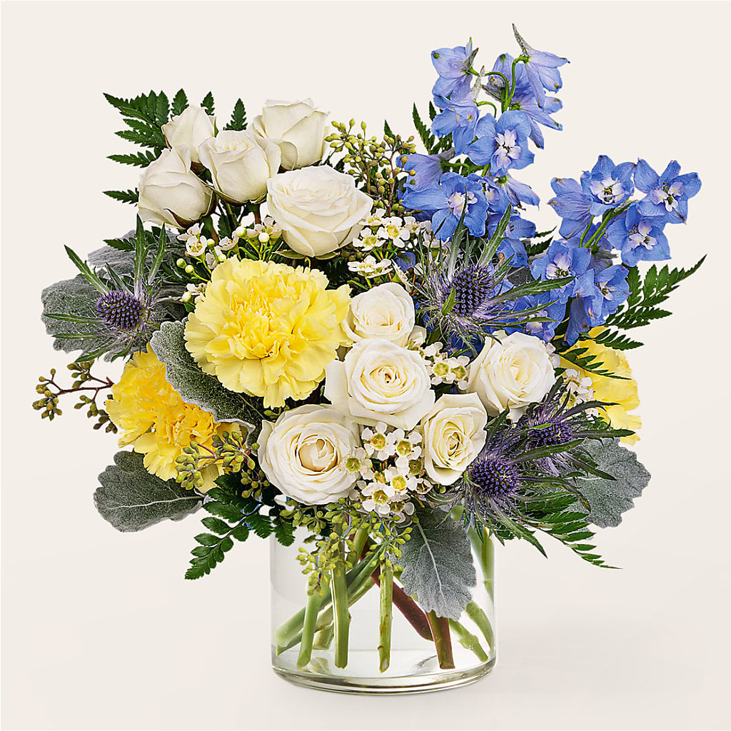 Lemon Sorbet Bouquet – LEE'S FLORIST & GREENHOUSE, Center Line MI