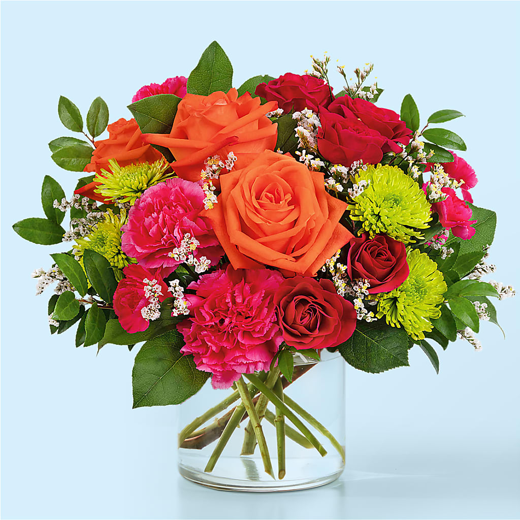 Colorful Carnival Bouquet – LEE'S FLORIST & GREENHOUSE, Center Line MI