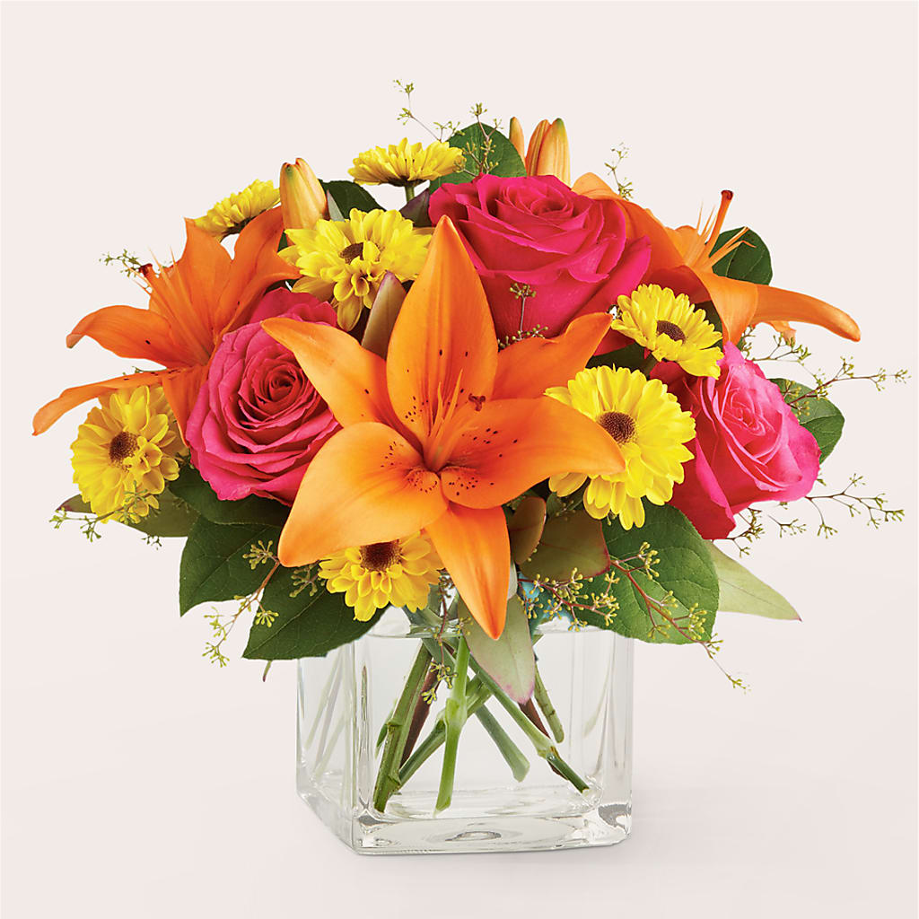 Neon Lights Bouquet – LEE'S FLORIST & GREENHOUSE, Center Line MI