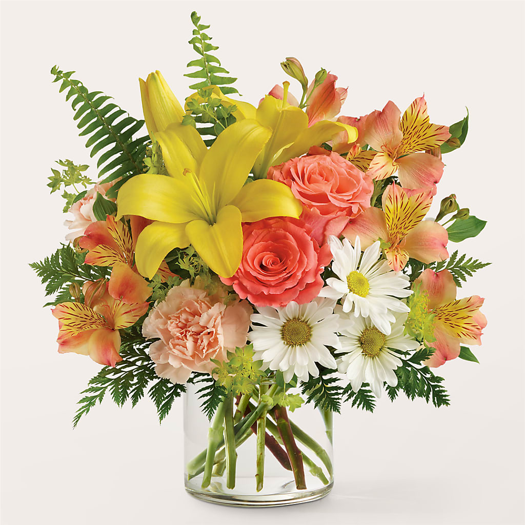 Sunset Strip Bouquet – LEE'S FLORIST & GREENHOUSE, Center Line MI