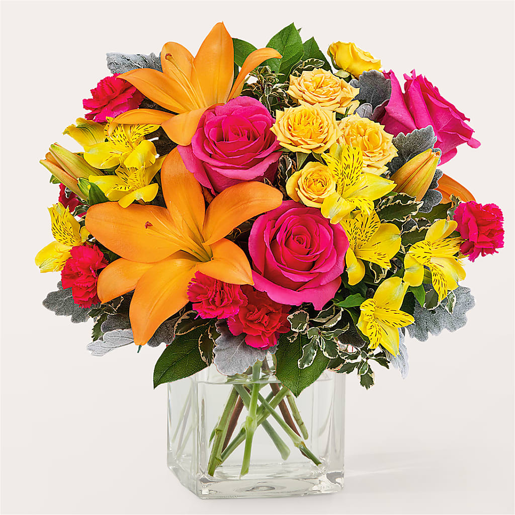 To the Tropics Bouquet – LEE'S FLORIST & GREENHOUSE, Center Line MI