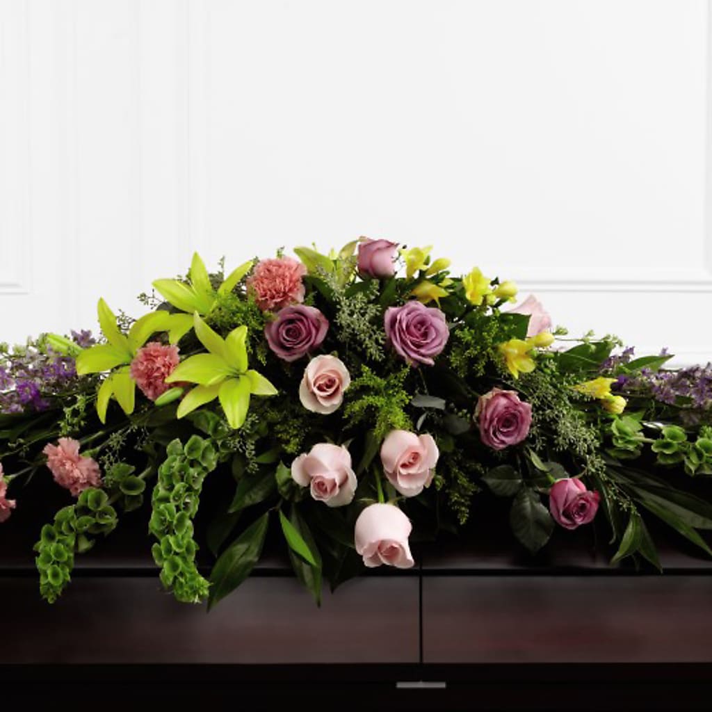 Forever Beloved Casket Spray – LEE'S FLORIST & GREENHOUSE, Center Line MI