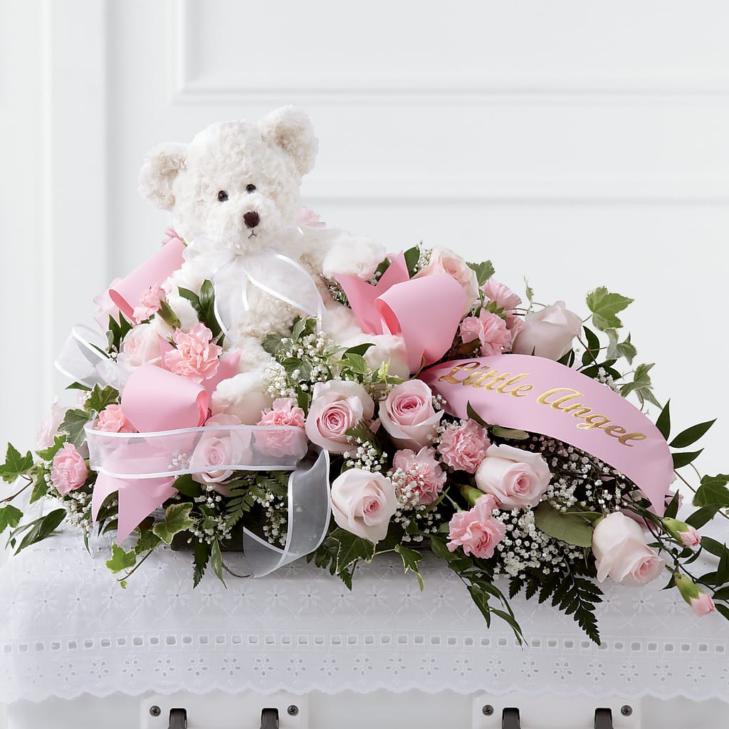 Touch of Sympathy Casket Spray – LEE'S FLORIST & GREENHOUSE, Center Line MI