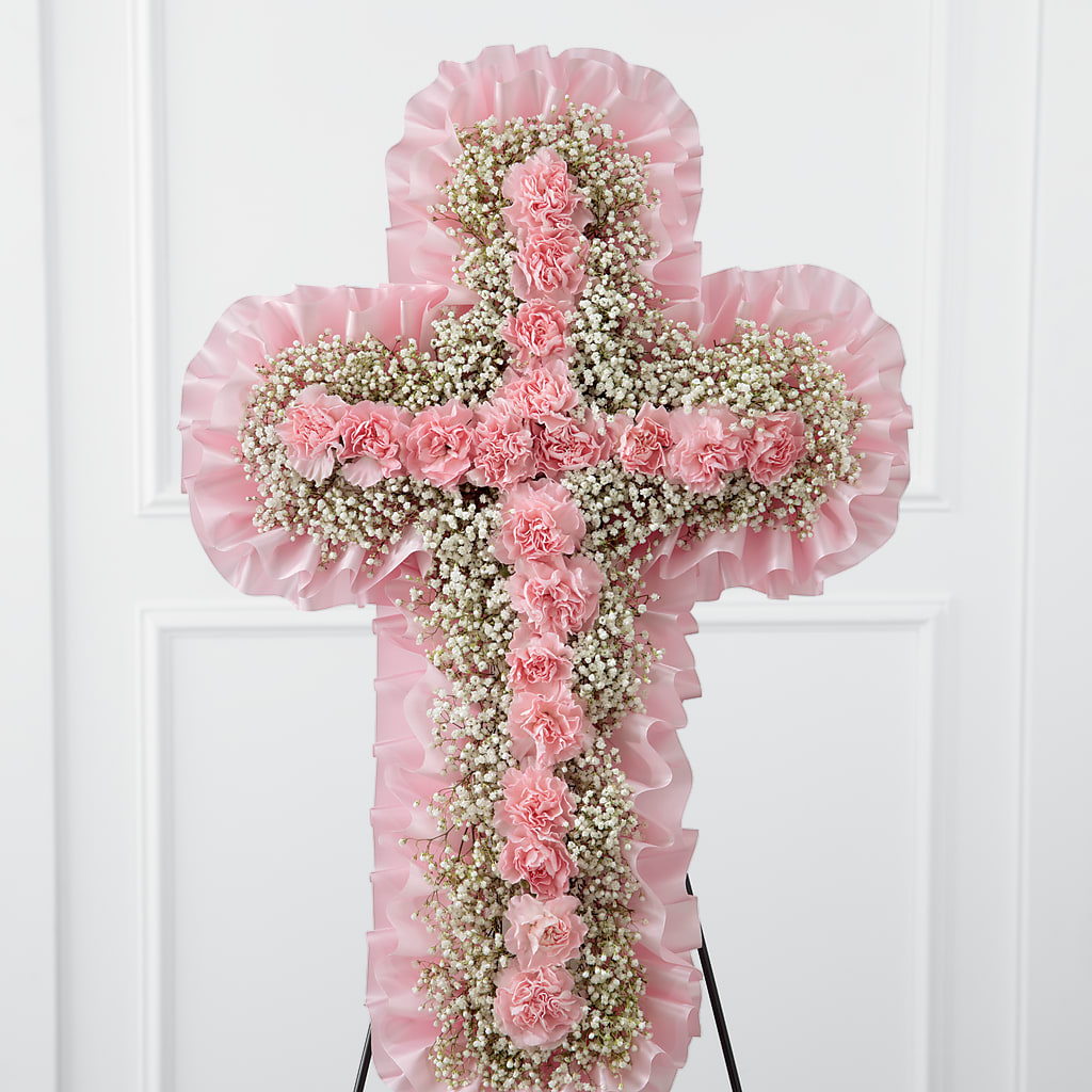 Angel's Cross Easel – LEE'S FLORIST & GREENHOUSE, Center Line MI