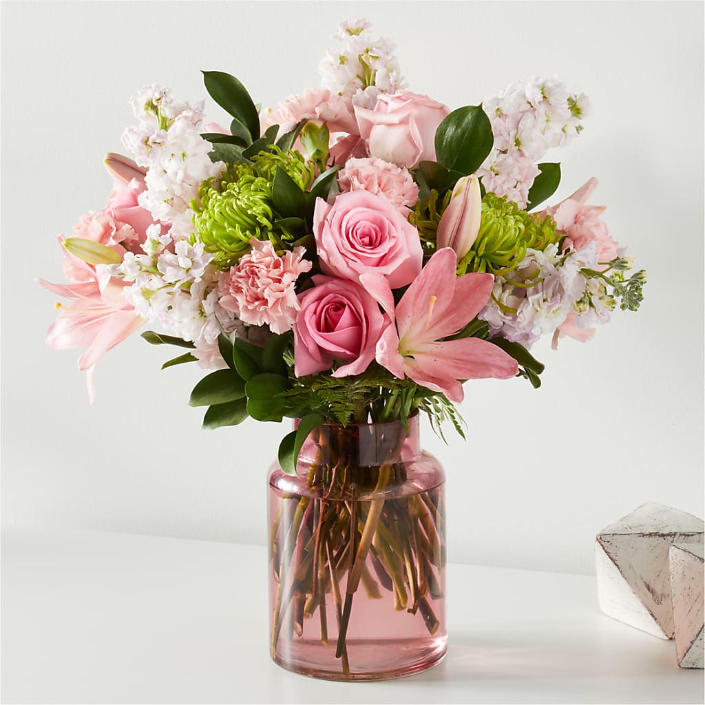 Pretty in Pink Bouquet – LEE'S FLORIST & GREENHOUSE, Center Line MI