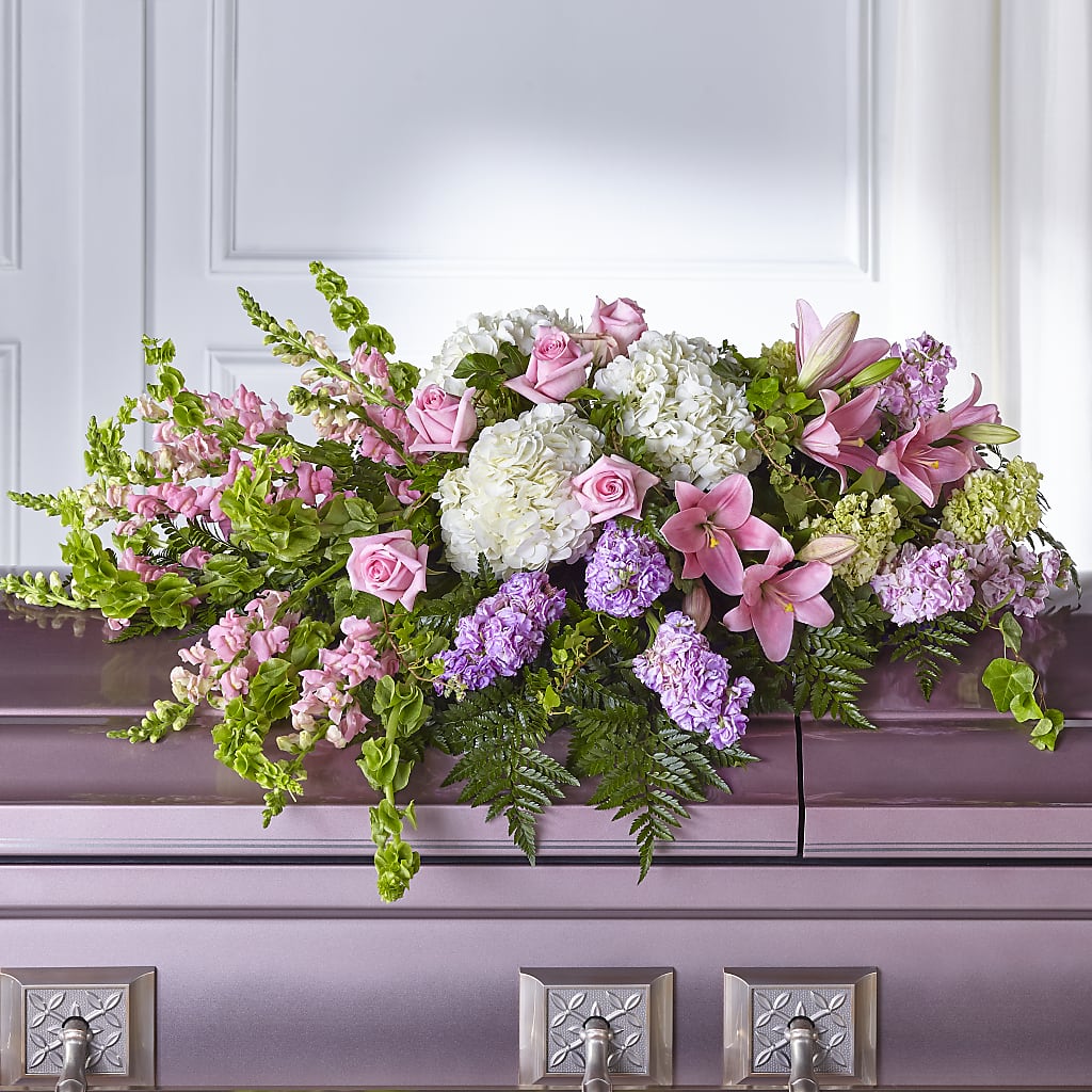 Life's Gratitude Casket Spray – LEE'S FLORIST & GREENHOUSE, Center Line MI