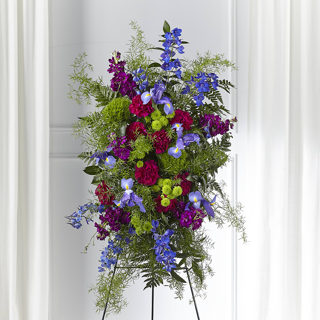 Heavenly Skies Standing Spray – LEE'S FLORIST & GREENHOUSE, Center Line MI