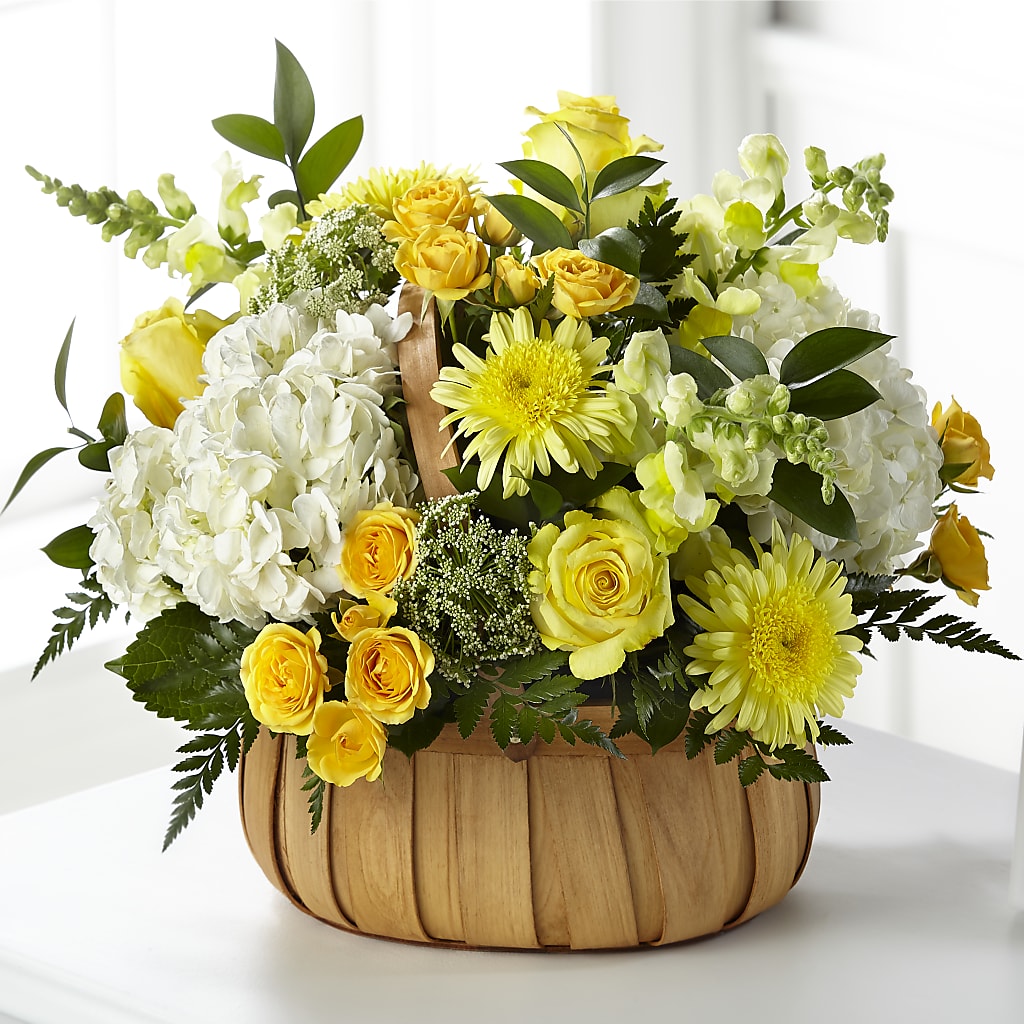 Rustic Remembrance Basket – LEE'S FLORIST & GREENHOUSE, Center Line MI