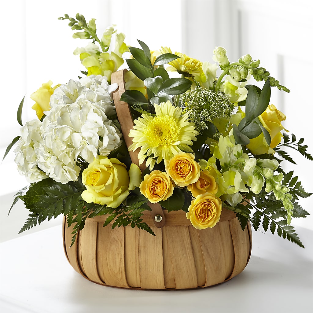 Rustic Remembrance Basket – LEE'S FLORIST & GREENHOUSE, Center Line MI