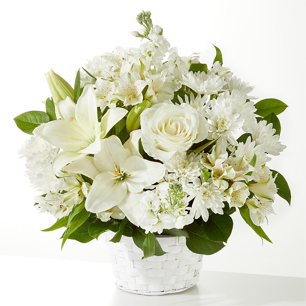 Peaceful Reflections Arrangement – LEE'S FLORIST & GREENHOUSE, Center Line MI