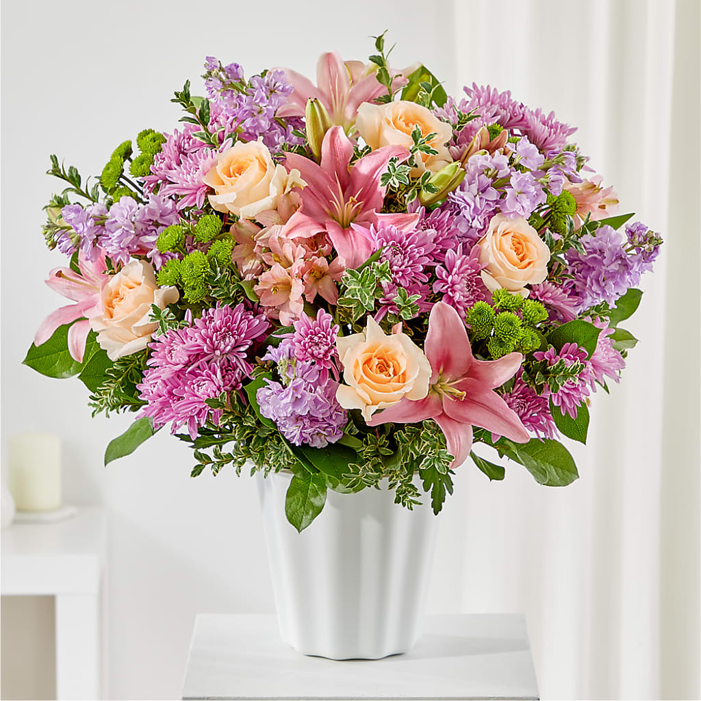 Supportive Embrace Tabletop Basket – LEE'S FLORIST & GREENHOUSE, Center Line MI
