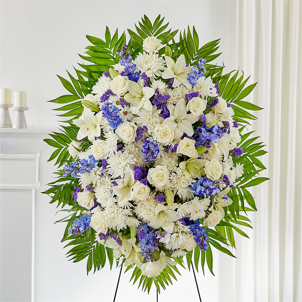 At Rest Standing Spray – LEE'S FLORIST & GREENHOUSE, Center Line MI