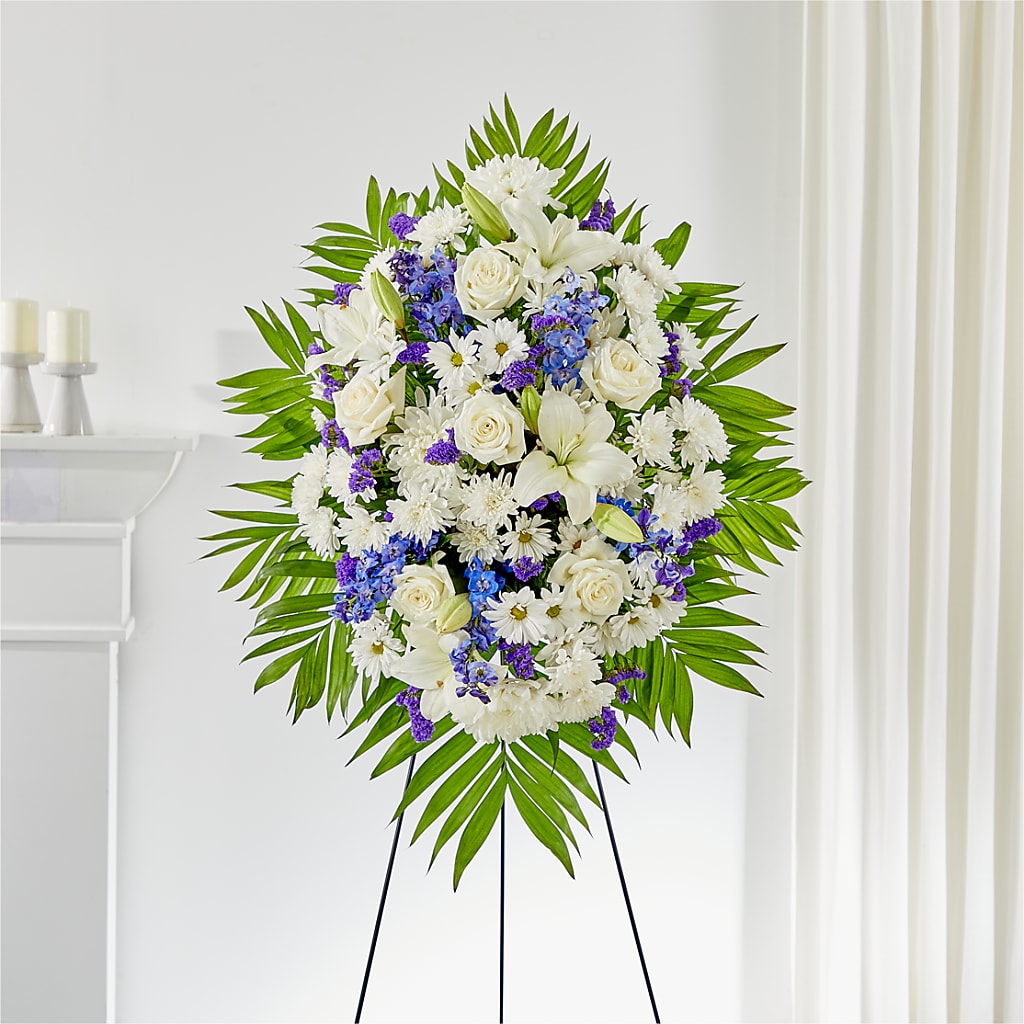 At Rest Standing Spray – LEE'S FLORIST & GREENHOUSE, Center Line MI