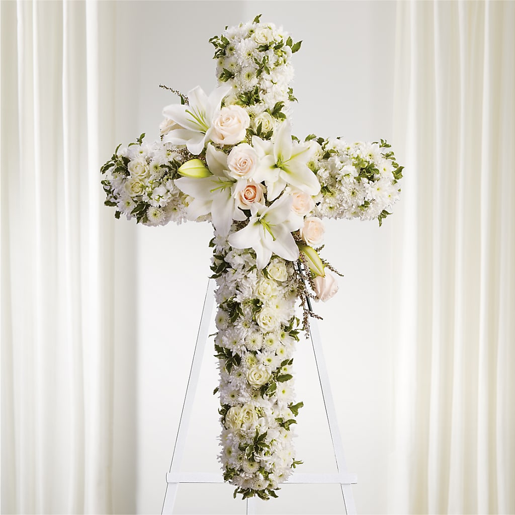 Spiritual Guidance Standing Spray – LEE'S FLORIST & GREENHOUSE, Center Line MI