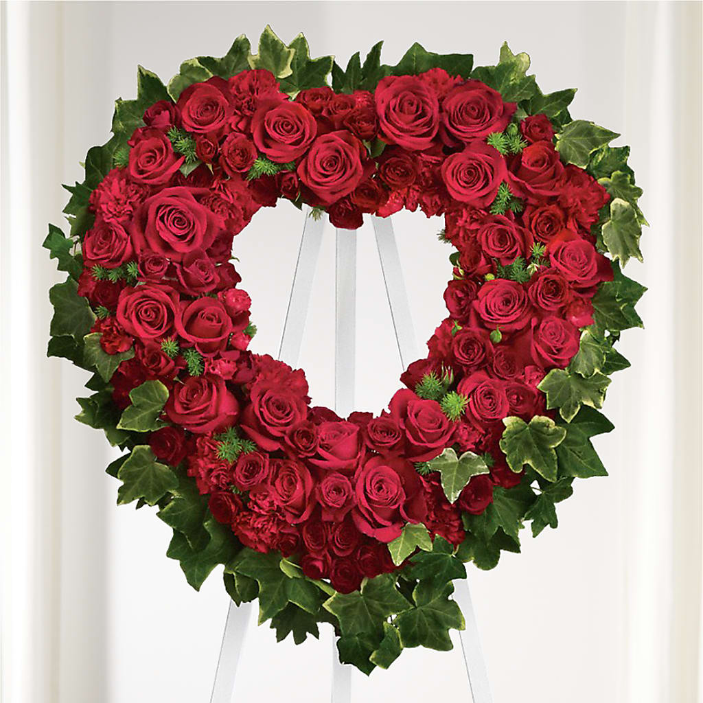 Wholehearted Standing Spray – LEE'S FLORIST & GREENHOUSE, Center Line MI
