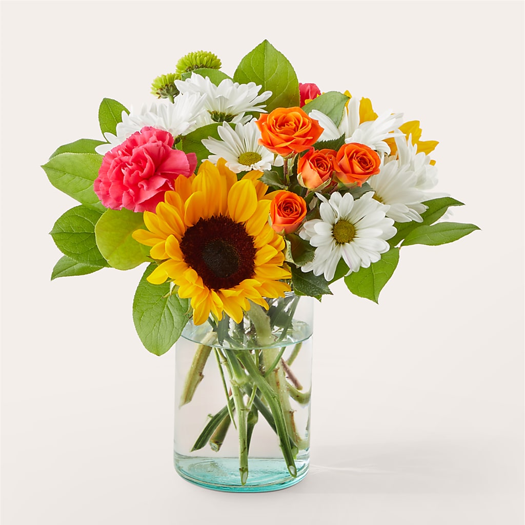 Sun-drenched Blooms Bouquet – LEE'S FLORIST & GREENHOUSE, Center Line MI
