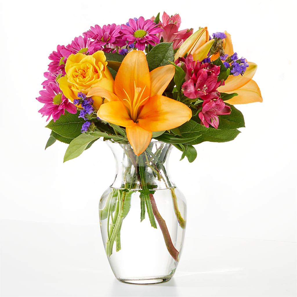 Colorful Visions Bouquet – LEE'S FLORIST & GREENHOUSE, Center Line MI