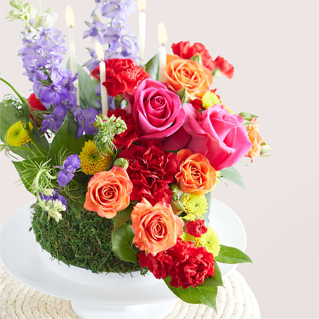 Best Year Yet Floral Cake – LEE'S FLORIST & GREENHOUSE, Center Line MI