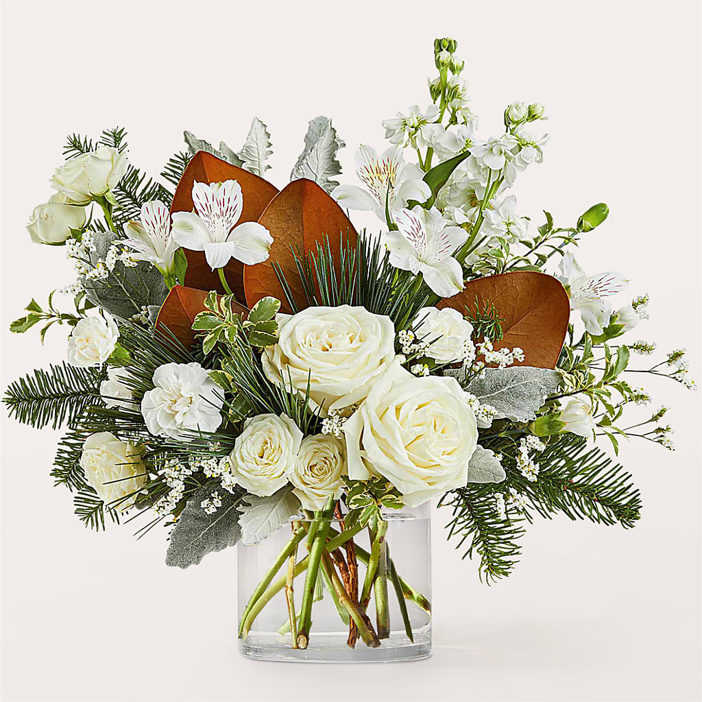 Fresh Snowfall Bouquet – LEE'S FLORIST & GREENHOUSE, Center Line MI