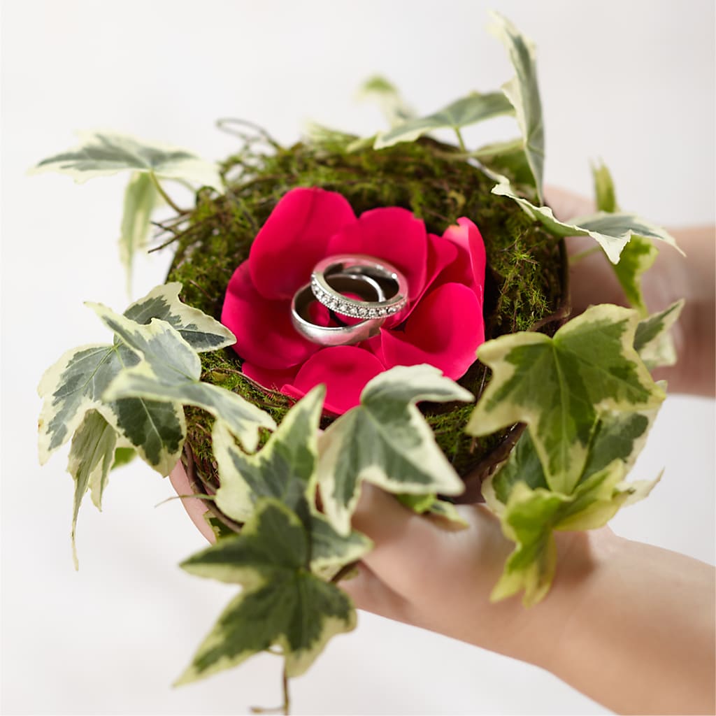 Lila Rose Ring Nest – LEE'S FLORIST & GREENHOUSE, Center Line MI