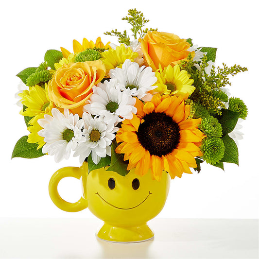 Be Happy Bouquet – LEE'S FLORIST & GREENHOUSE, Center Line MI