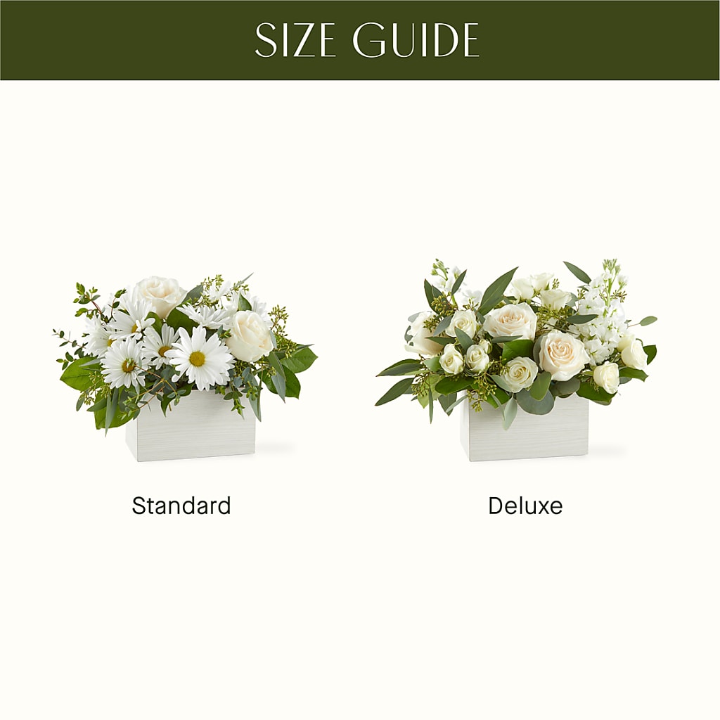 Fresh Linen Box Bouquet – LEE'S FLORIST & GREENHOUSE, Center Line MI
