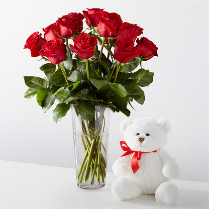 Romantic Long Stem Red Rose Bouquet Bundles – LEE'S FLORIST & GREENHOUSE, Center Line MI