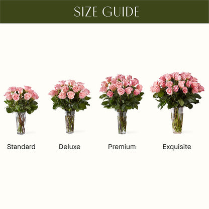 Long Stem Pink Rose Bouquet – LEE'S FLORIST & GREENHOUSE, Center Line MI