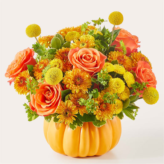 Gourdgeous Pumpkin – LEE'S FLORIST & GREENHOUSE, Center Line MI