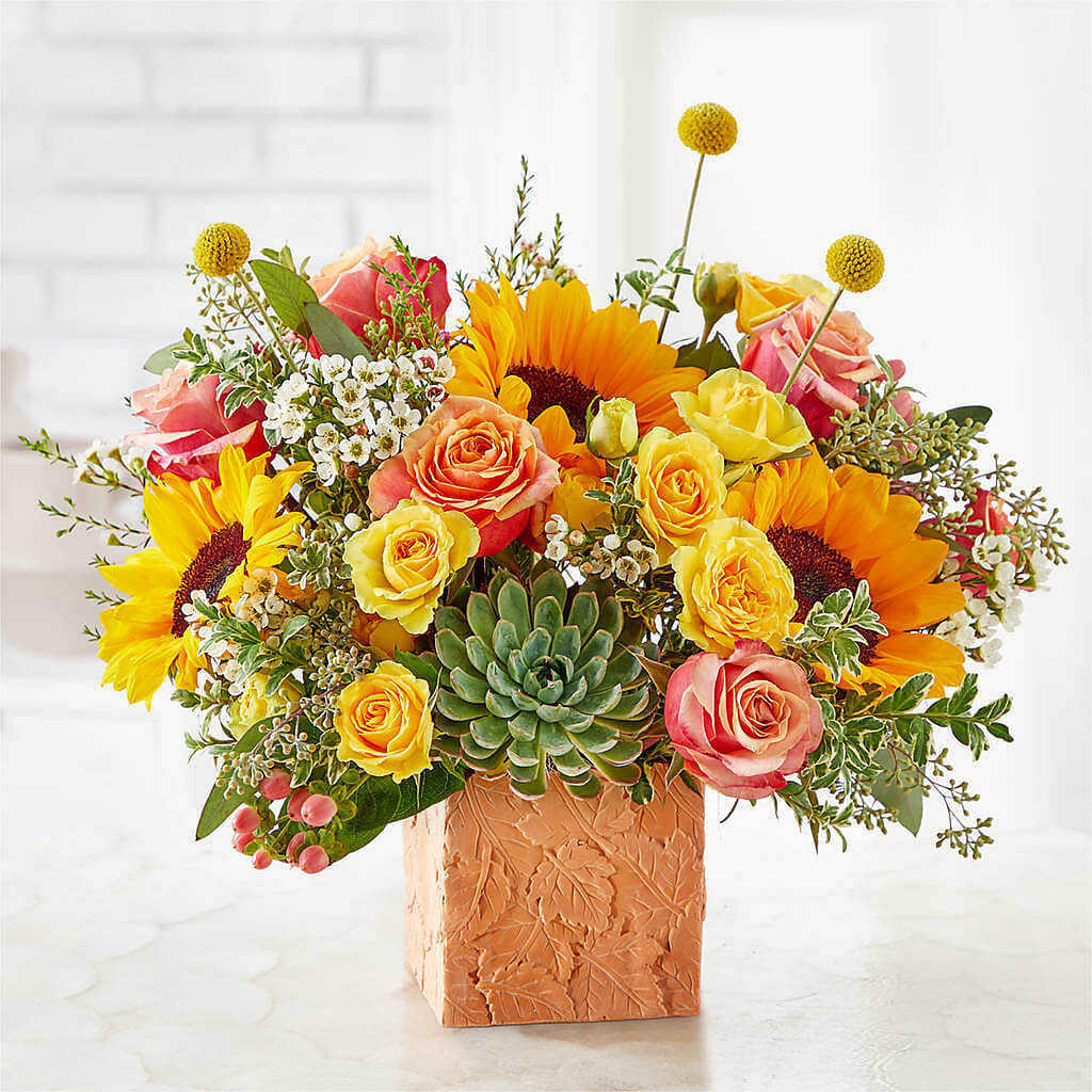 Sunflower Season Bouquet – LEE'S FLORIST & GREENHOUSE, Center Line MI