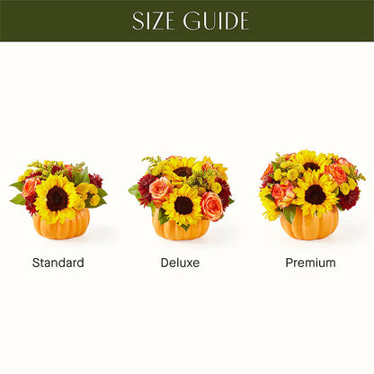 Golden Gourd Pumpkin Bouquet – LEE'S FLORIST & GREENHOUSE, Center Line MI