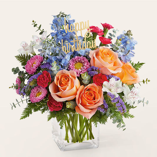 Birthday Bash Bouquet – LEE'S FLORIST & GREENHOUSE, Center Line MI