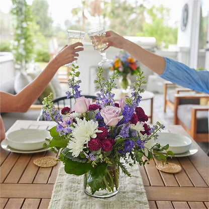 Violet Frost Bouquet – LEE'S FLORIST & GREENHOUSE, Center Line MI