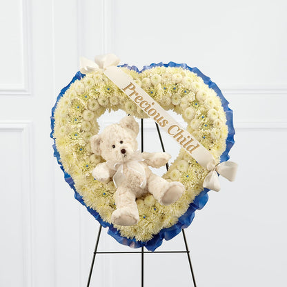 Precious Child Standing Heart – LEE'S FLORIST & GREENHOUSE, Center Line MI