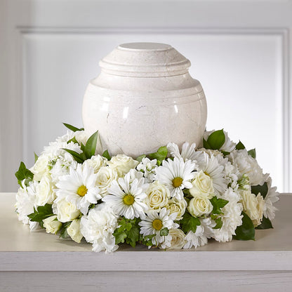 Ivory Gardens Cremation Adornment – LEE'S FLORIST & GREENHOUSE, Center Line MI