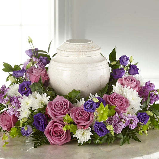 Blooming Sympathy Cremation Adornment – LEE'S FLORIST & GREENHOUSE, Center Line MI