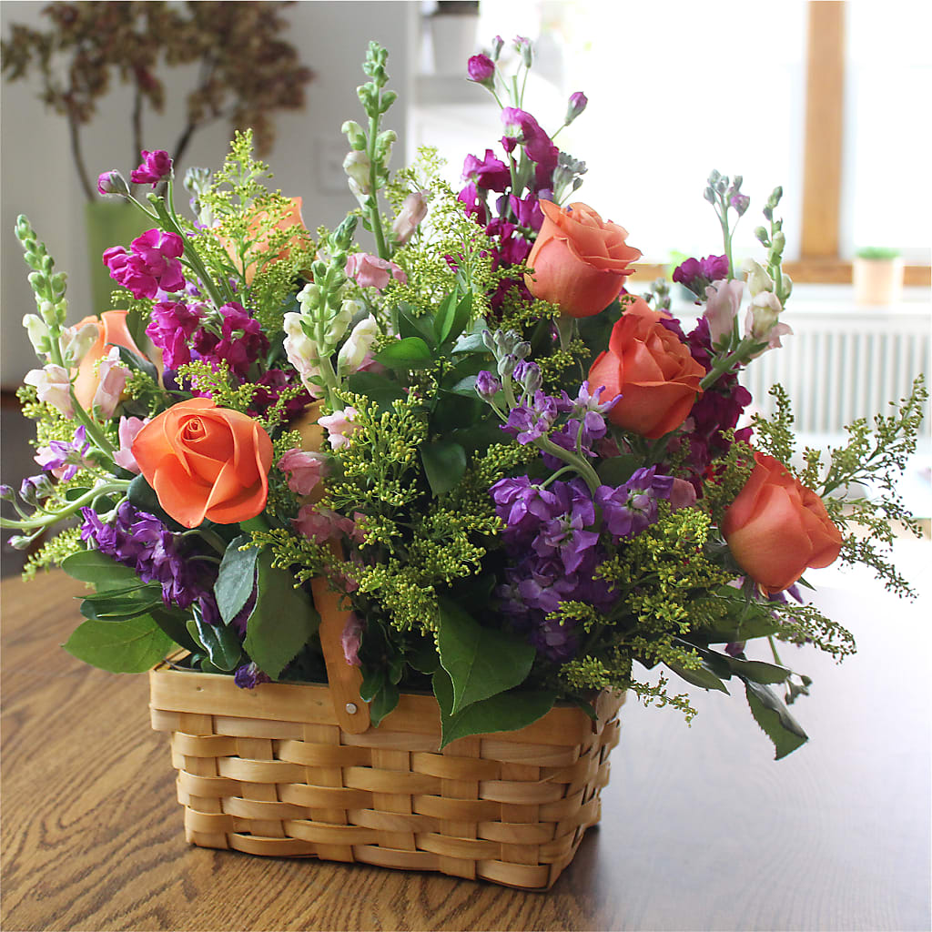 Garden of Life Basket – LEE'S FLORIST & GREENHOUSE, Center Line MI