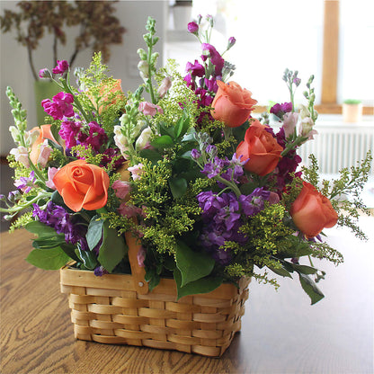 Garden of Life Basket – LEE'S FLORIST & GREENHOUSE, Center Line MI