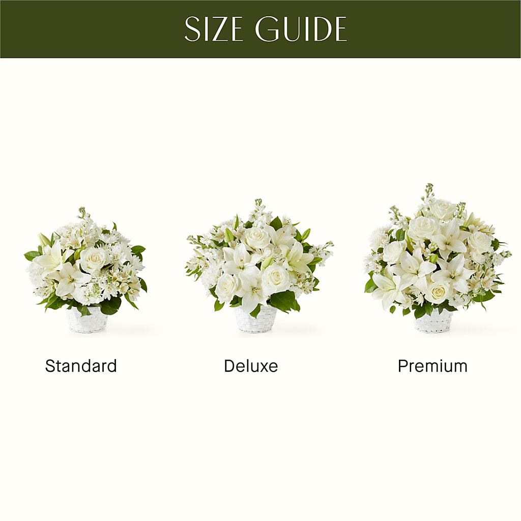 Peaceful Reflections Arrangement – LEE'S FLORIST & GREENHOUSE, Center Line MI