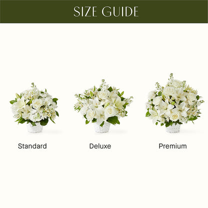 Peaceful Reflections Arrangement – LEE'S FLORIST & GREENHOUSE, Center Line MI