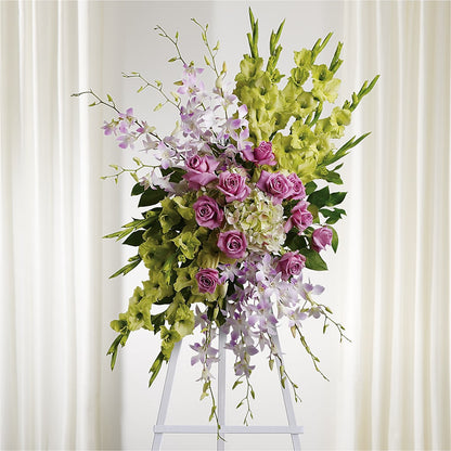 Lasting Legacy Standing Spray – LEE'S FLORIST & GREENHOUSE, Center Line MI