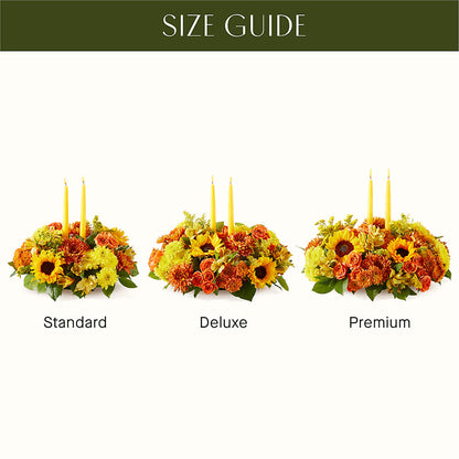 Autumn Harmony Centerpiece – LEE'S FLORIST & GREENHOUSE, Center Line MI