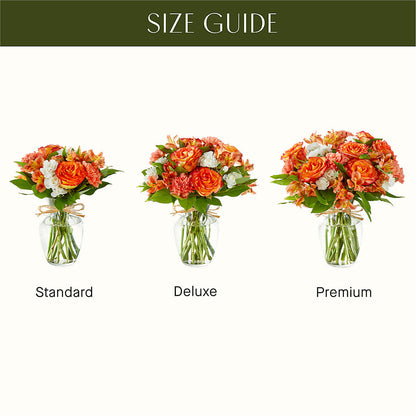 Apricot Glow Bouquet – LEE'S FLORIST & GREENHOUSE, Center Line MI