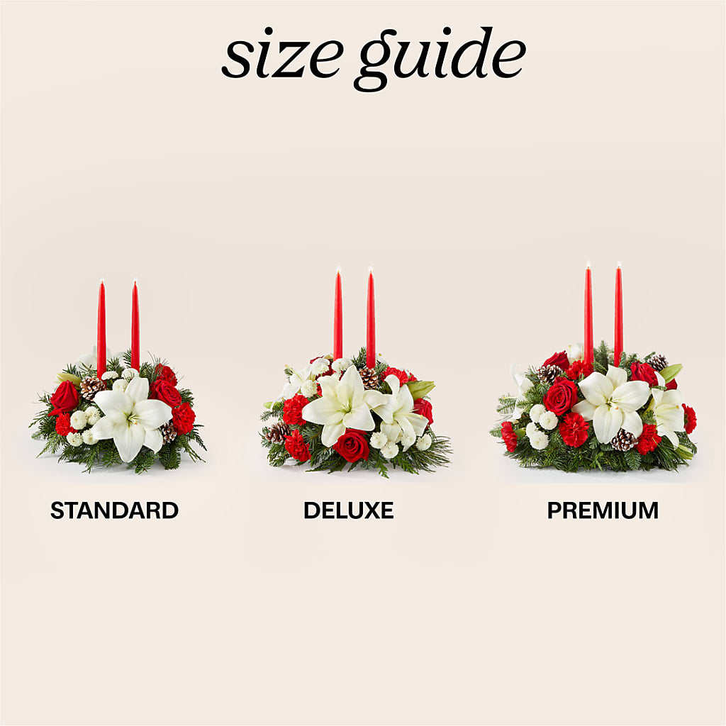 Seasonal Festivities Centerpiece – LEE'S FLORIST & GREENHOUSE, Center Line MI