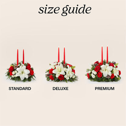 Seasonal Festivities Centerpiece – LEE'S FLORIST & GREENHOUSE, Center Line MI