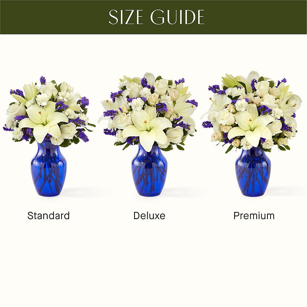 Sapphire Rush Bouquet – LEE'S FLORIST & GREENHOUSE, Center Line MI