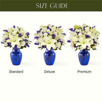 Sapphire Rush Bouquet – LEE'S FLORIST & GREENHOUSE, Center Line MI